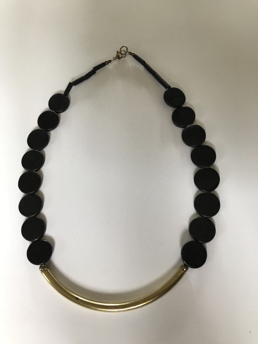 Catenine: Collier artisanal perles en bois – Nuovo (secondo la descrizione) da Grimisuat venduto da eliseba88