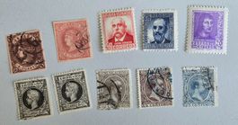 Alte Briefmarken aus Spanien, Sammlung für Sammler!