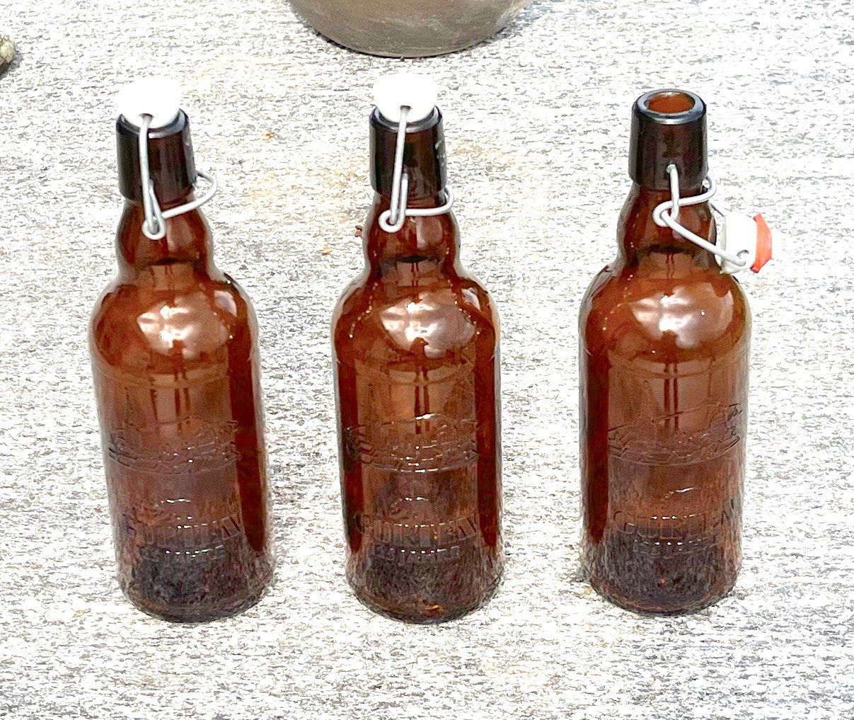 Gläser, Krüge & Flaschen: 3 GURTEN BIER Flaschen von 1989 – Gebraucht aus Bleiken von hbw45 1