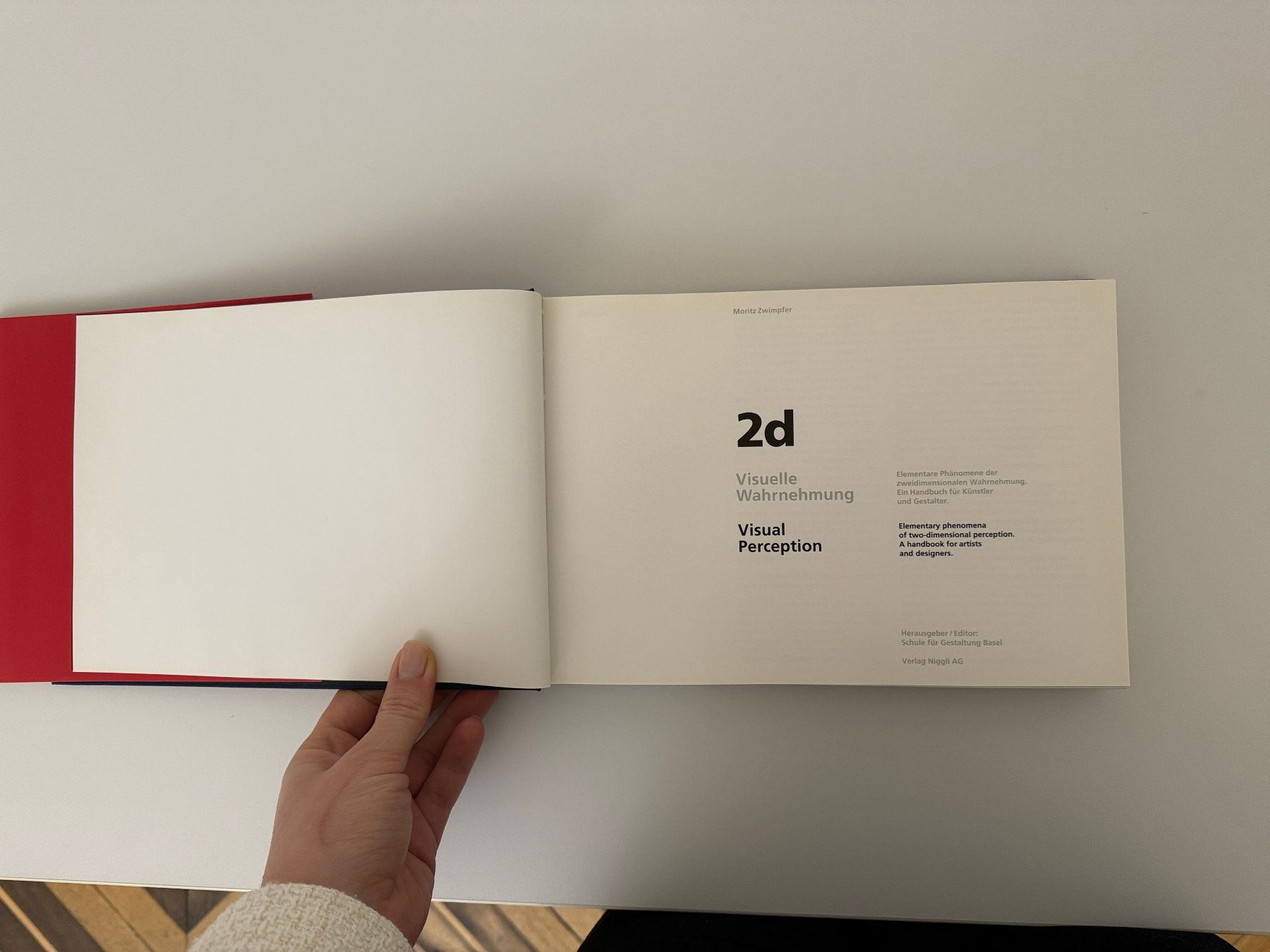 Libri: 2d, visuelle Wahrnehmung : elementare Phänomene 1994 – Usato da Bern venduto da consign_agency 1
