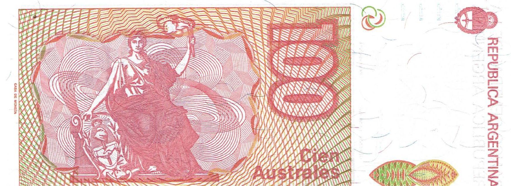 Banconote: Argentinien 100 Australes 1985 P-327c UNZ – Nuovo (secondo la descrizione) da Steffisburg venduto da ber_8htf 1