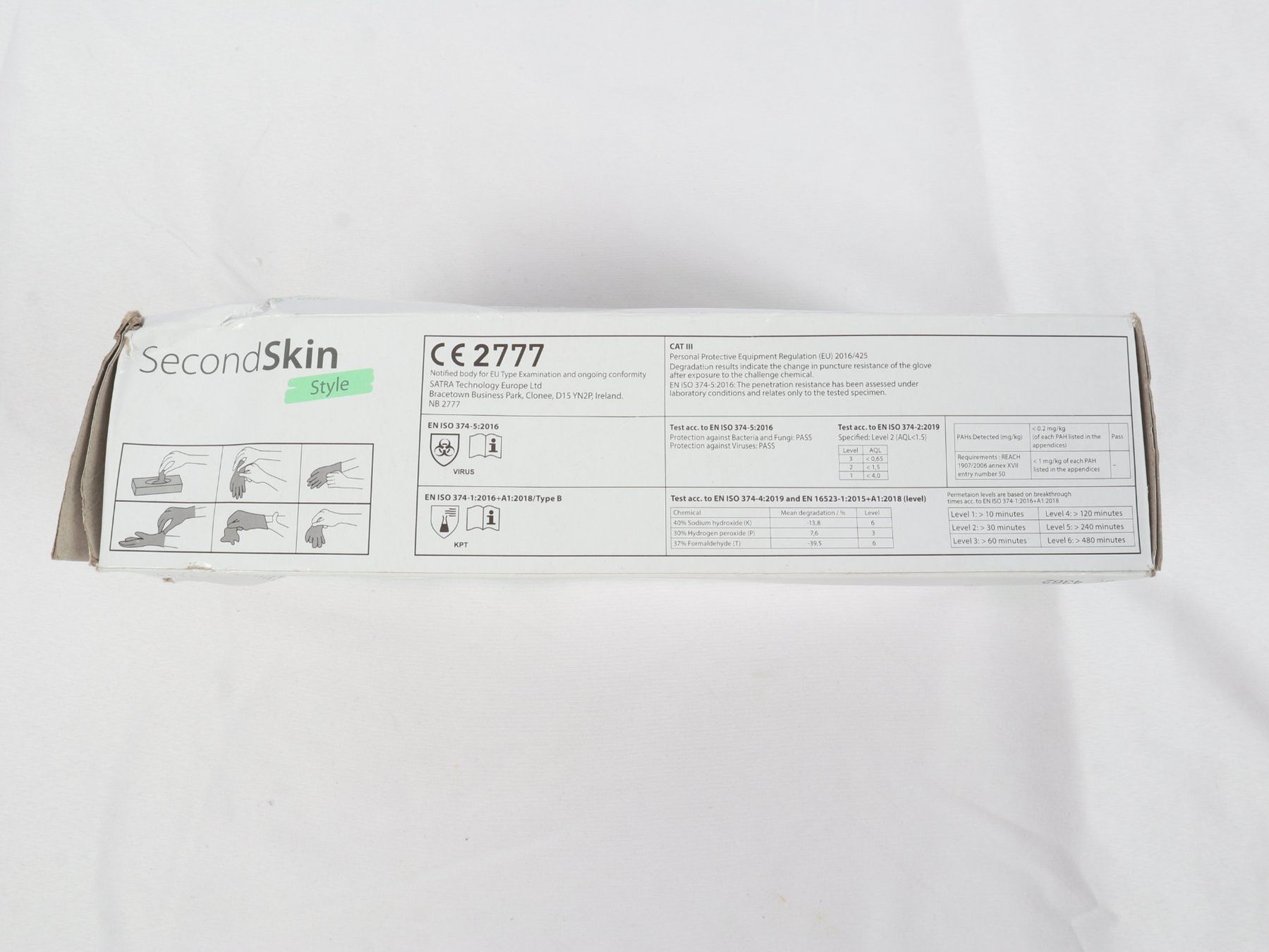 Gants & mitaines : SECONDSKIN STYL Nitril Einweghandschuhe Large100ST – Neuf avec emballage d'origine à Steinen par Restwert_Steinen 4