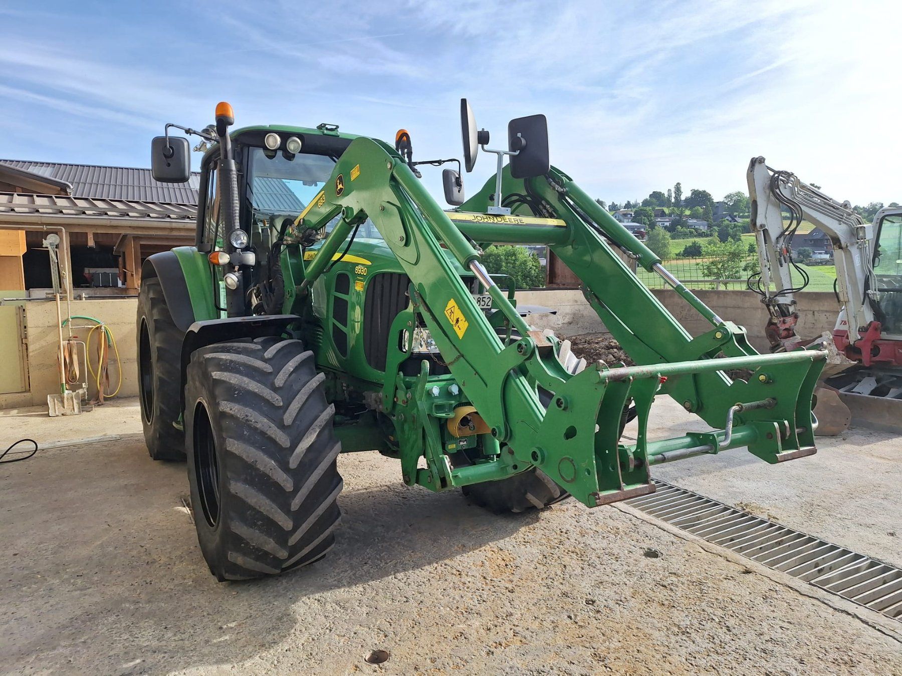 John Deere Trattori: John Deere 6930 Autopower mit RÜFA – Usato da Ballwil venduto da bohrmeister 4