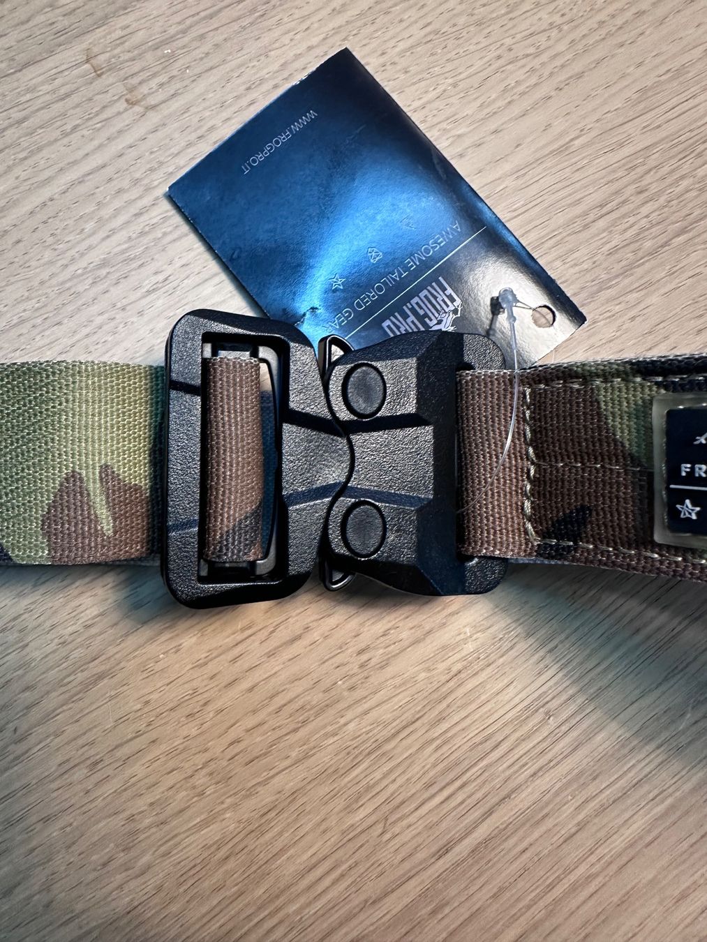 Cinture: Ceinture tactique FROG PRO Multicam S – Nuovo e nell'imballaggio originale da Villars-Ste-Croix venduto da DarkWerx 1