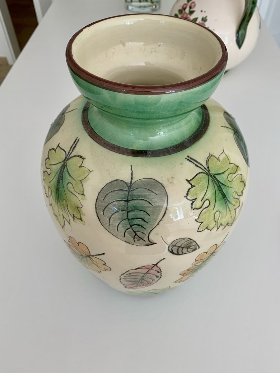 Vasi & Recipienti: Grosse Bodenvase mit schönem Blumenmuster -  K3 – Usato da Erlenbach ZH venduto da Ritschly 5