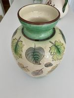 Grosse Bodenvase mit schönem Blumenmuster -  K3