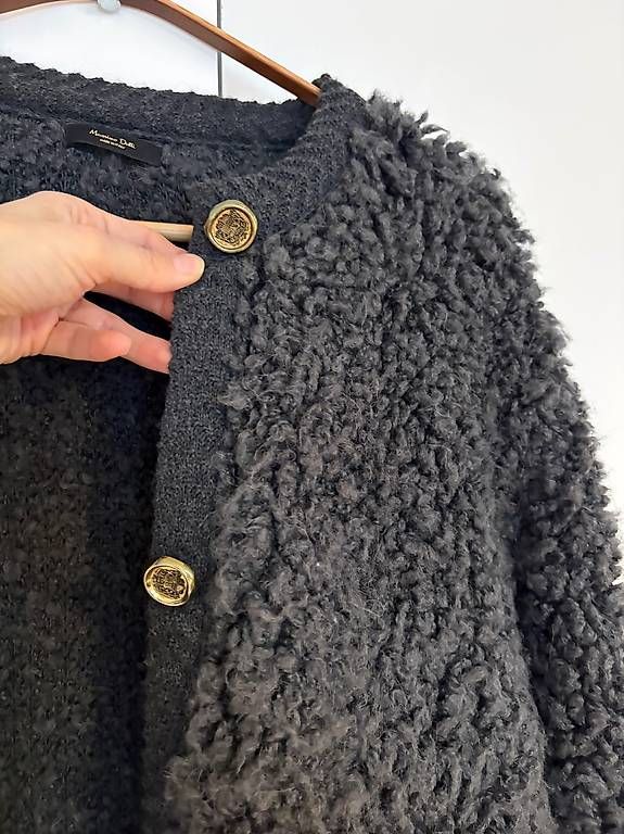 Giacche: MASSIMO DUTTI STRICKJACKE GRAU – Usato da Luzern venduto da mel_z9lv 4