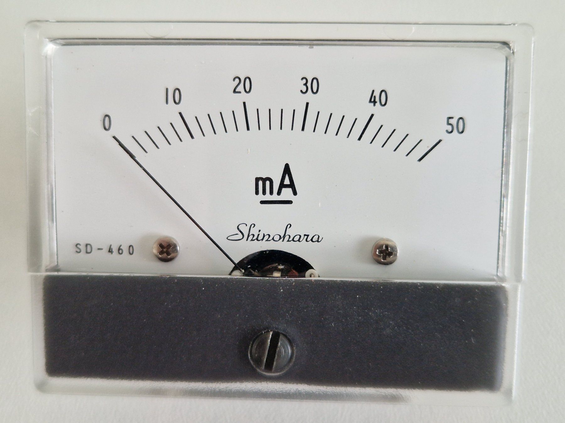 Misurare: Drehspul-Einbaumessinstrument 50 mA DC – Usato da Uster venduto da Andreas7