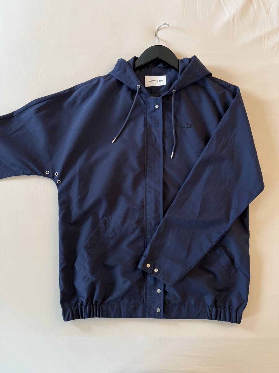 Lacoste Vestes: Lacoste Navy light Jacket, Hooded Jacket - Size 38, New! – Neuf (Voir description) à Zuchwil par Strahla 3