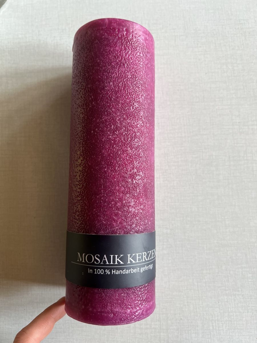 Candele: Mosaik Kerze, Handarbeit, Deko – Nuovo e nell'imballaggio originale da Wohlenschwil venduto da SmokyAnnie