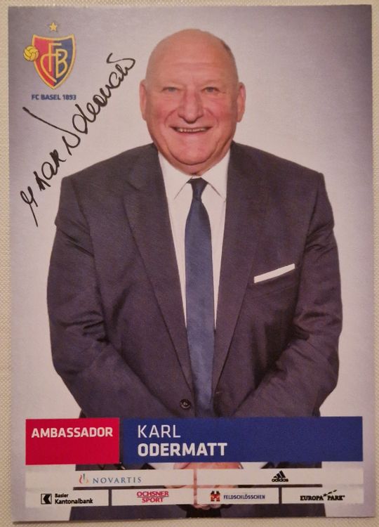 Karl Odermatt original signierte Autogrammkarte Kaufen auf Ricardo