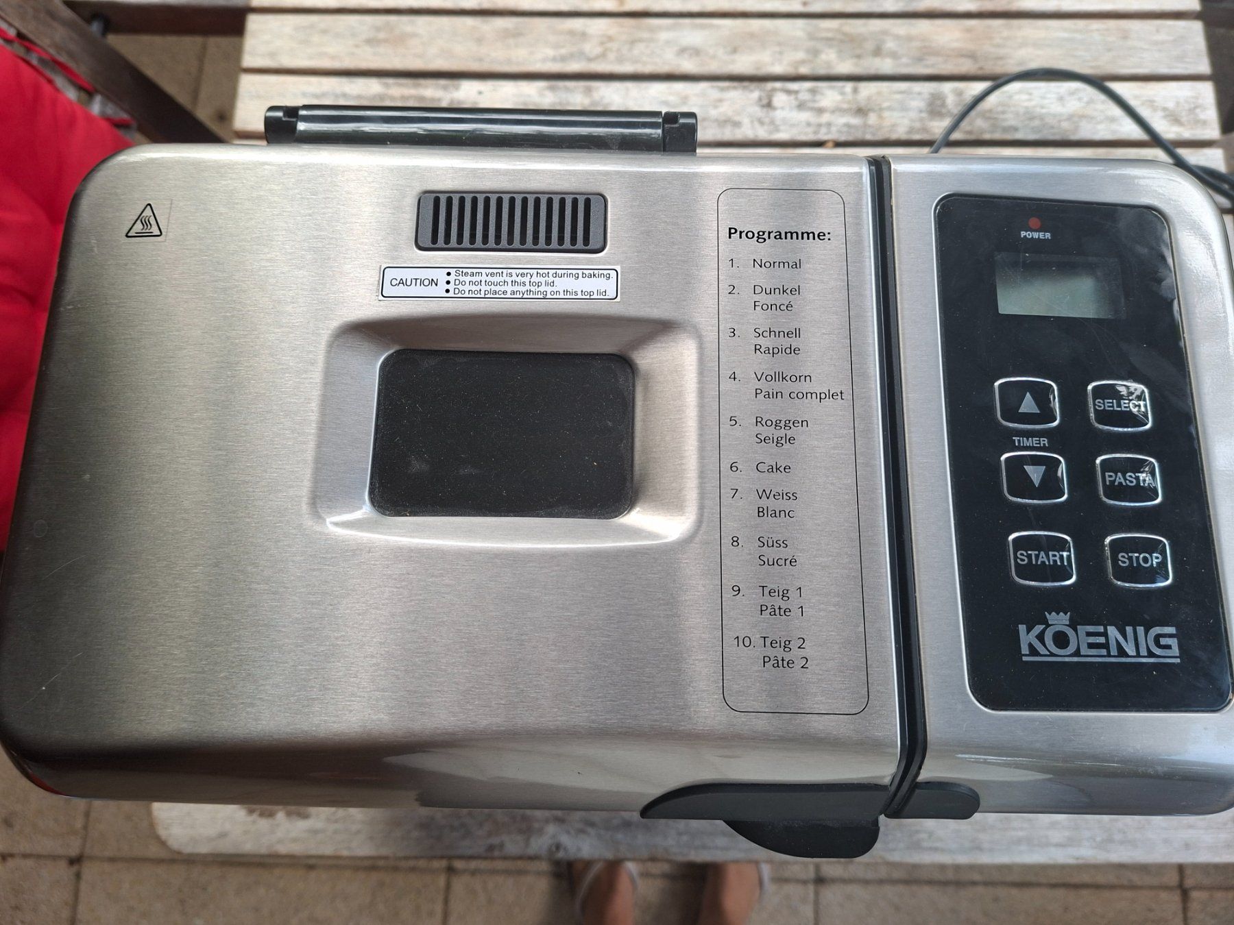 Elettrodomestici da cucina: Brotbackautomat Koenig – Usato da Gsteigwiler venduto da Marqui 1