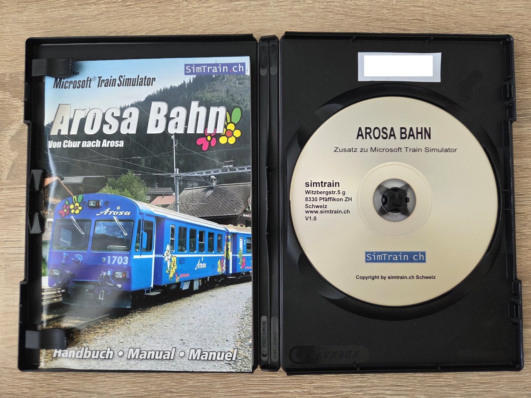 Jeux: Arosa Bahn for Microsoft Train Simulator Multilanguage - PC – D'occasion à Carouge GE par Franllo 2
