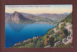 LUGANO - Panorama - San Salvatore - 1928