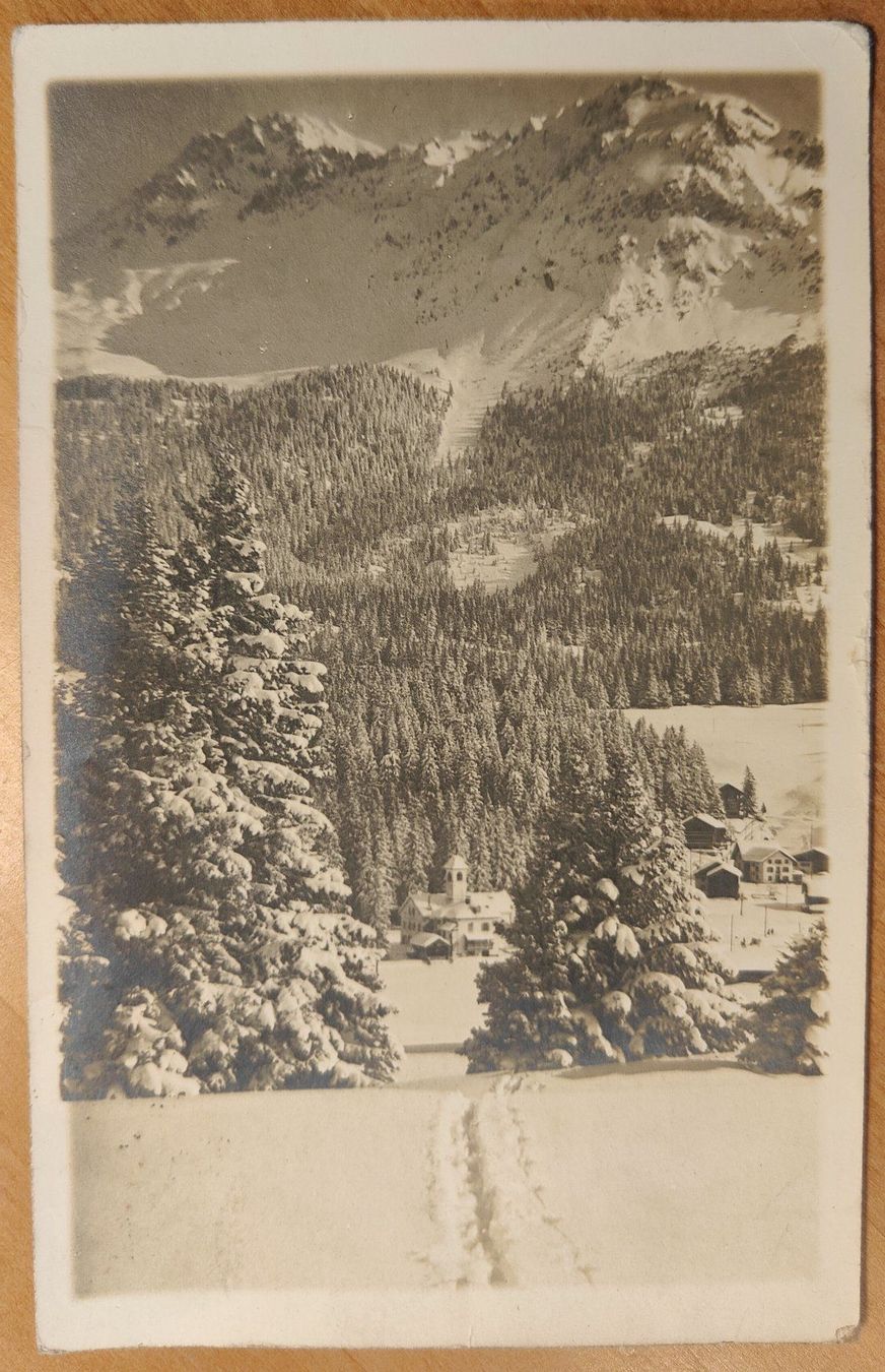 Cartes postales: Lenzerheide im Winter um 1920 – D'occasion à St. Erhard par Chaeferli6