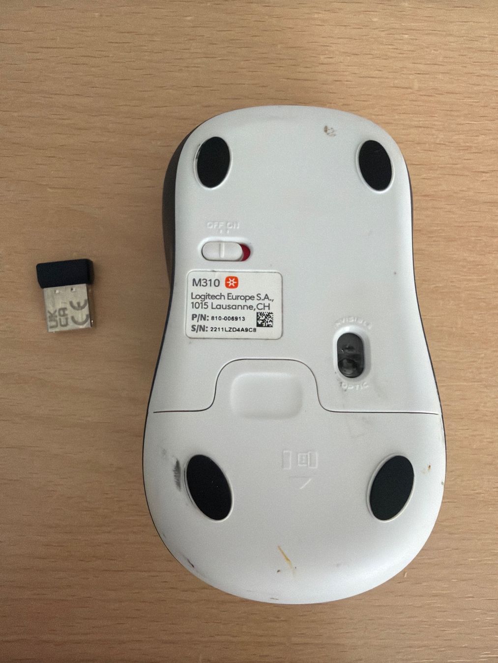 Logitech Mouse: Logitech M310 Wireless Mouse - Funktioniert einwandfrei! – Usato da Attelwil venduto da Canelle67 1