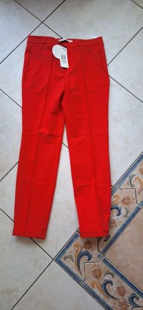 Pantalon rouge corail  38