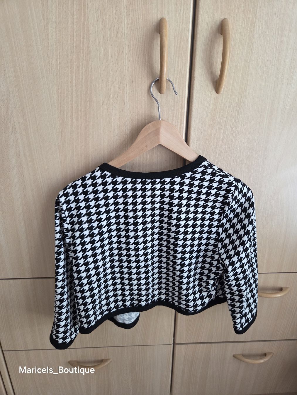Boleros: Bolero jacket Shein houndstooth print size M – Gebraucht aus Winterthur von Maricels_Boutique 1