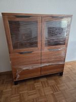 Highboard Massivholz Wildeiche