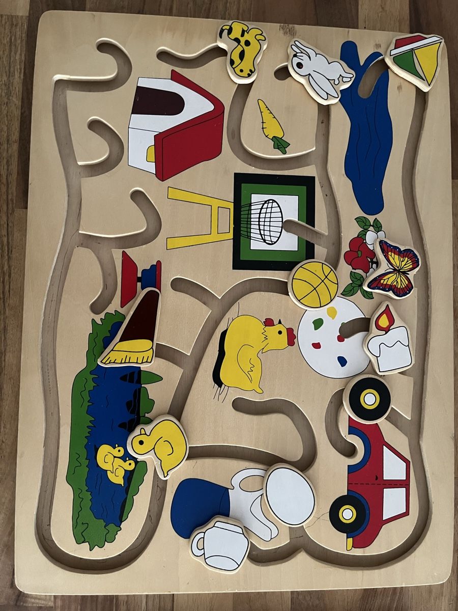 Puzzle: Sechs gebrauchte Holz Puzzles  – Usato da Wettingen venduto da epe_9vbf 1