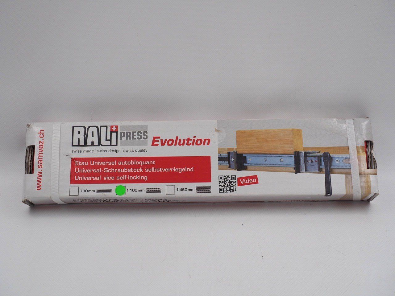 Tutti gli attrezzi: RALIPRESS Evolution Universal Schraubstock (26071725PL) – Nuovo e nell'imballaggio originale da Zürich venduto da fundsachenverkauf 1