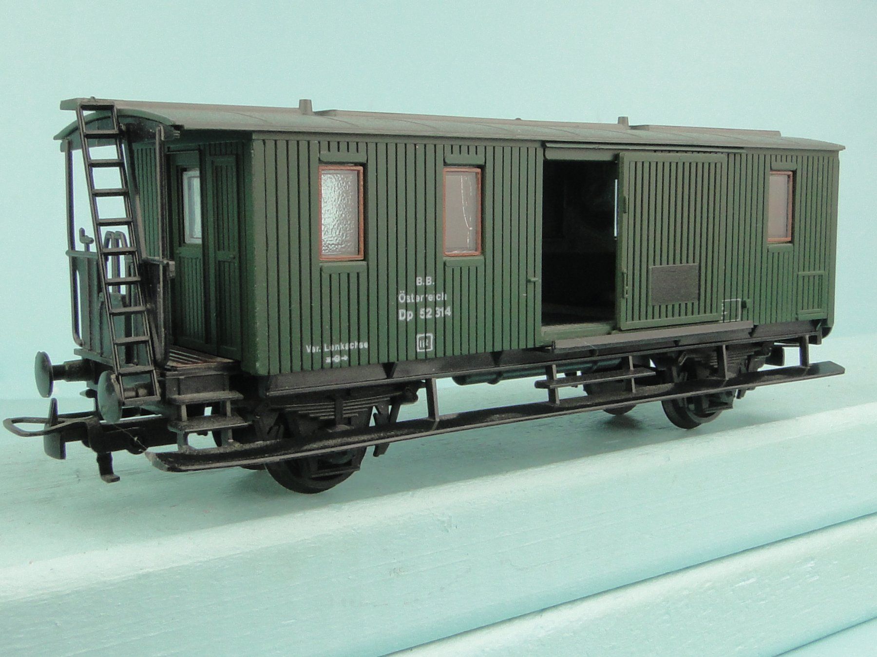 Kleinbahn Modellini di ferrovie: Kleinbahn H0 Gepäckwagen – Usato da Bülach venduto da cann11