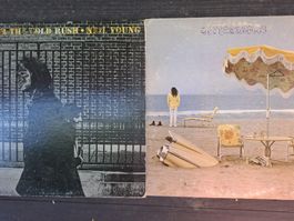 Vinyles Neil Young, Re-issue, Lot de 2 pochettes
