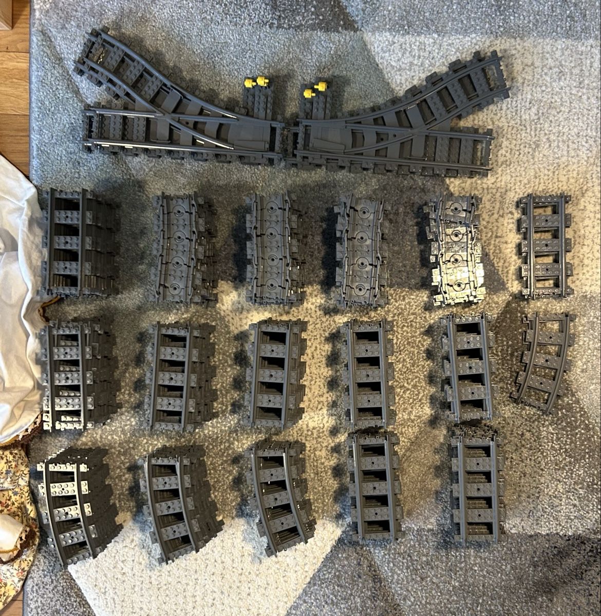 Lego Spielzeuge: Lego Schienen – Gebraucht aus Zuerich von thundereh