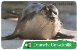 Telefonkarte Deutschland O-396 12.92 Seehund Umwelthilfe