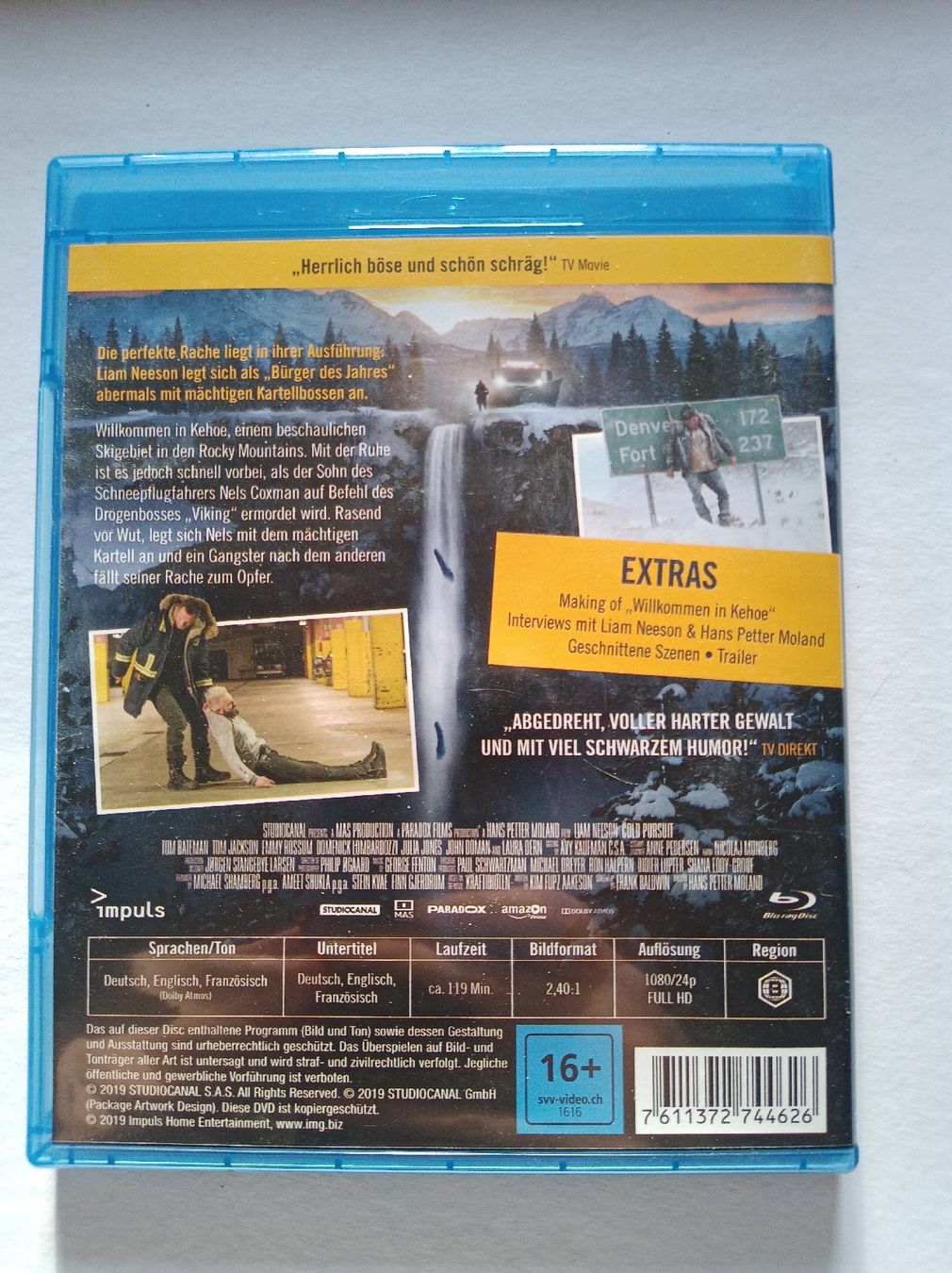 Tutti i DVDs: Blu-ray Hard Powder mit Liam Neeson – Usato da Tann venduto da Veebee6 1