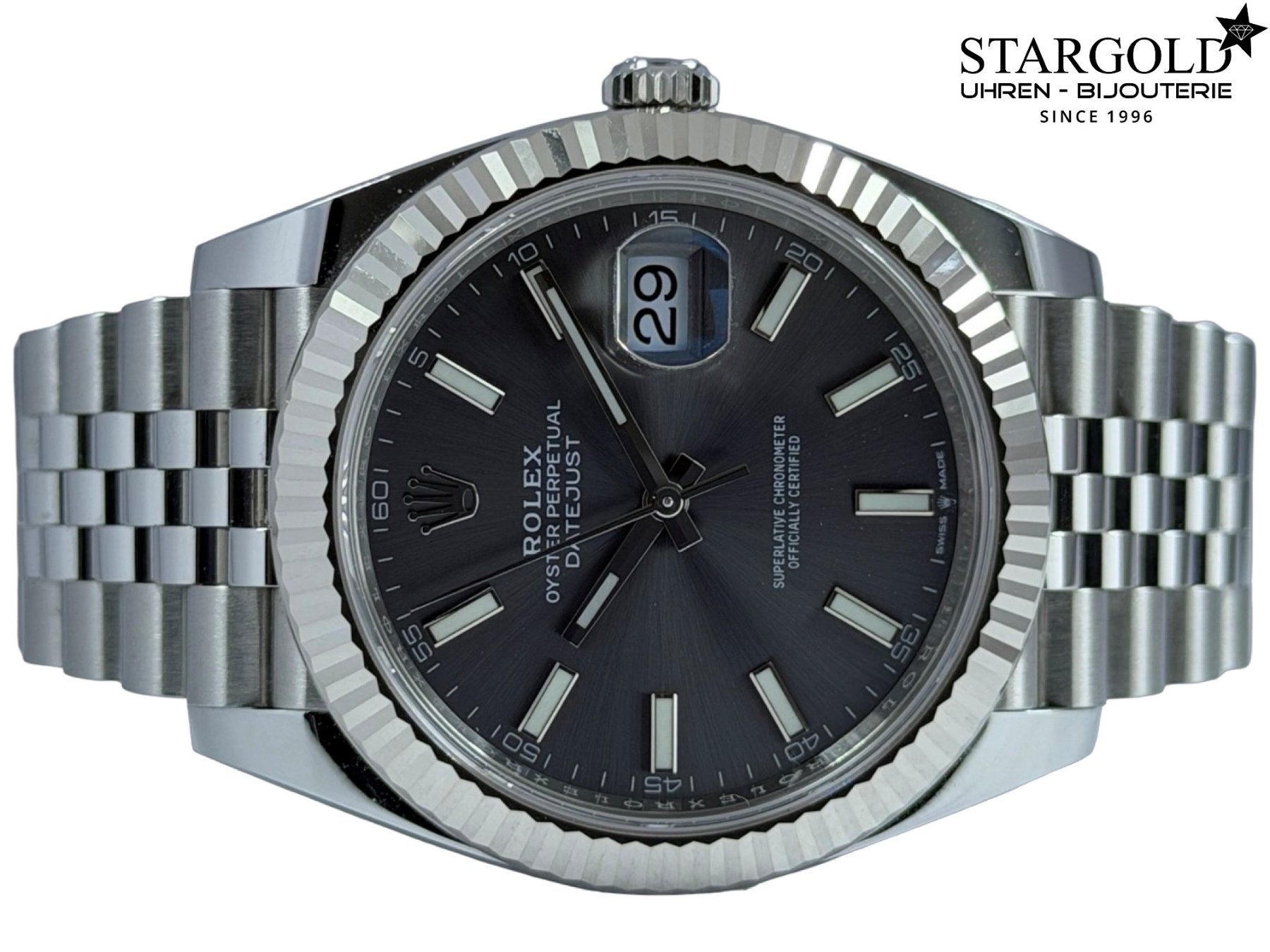 Rolex Orologi: Rolex Datejust 41 grau - 126334 – Usato da Zürich venduto da Stargold-Uhren 5