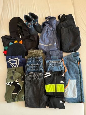 Kinder Kleiderpaket  110-116, Herbst/Winter, gebraucht