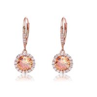 Montalin 925 Silber Ohrringe Apricot
