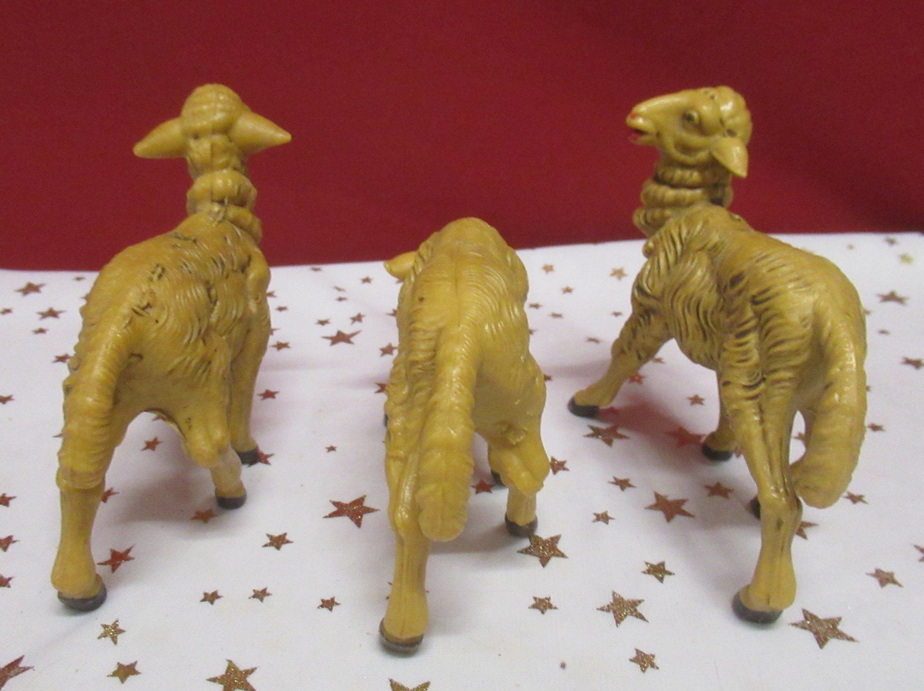 Tutte le decorazioni: Krippenfigur - 3 Schafe – Nuovo (secondo la descrizione) da Münchenstein venduto da avit 2