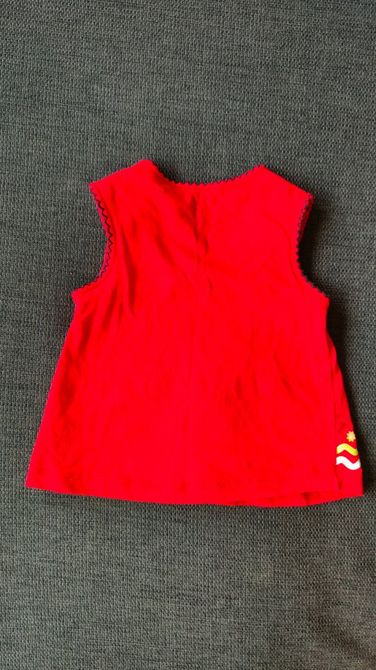 Vestiti & Gonne: Gr. 68-74 Rotes Kleid "Elefanten" – Usato da Sursee venduto da lou19 1