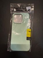 Neu! iPhone 15 Pro Schutzhülle Mintgrün Silikon Case