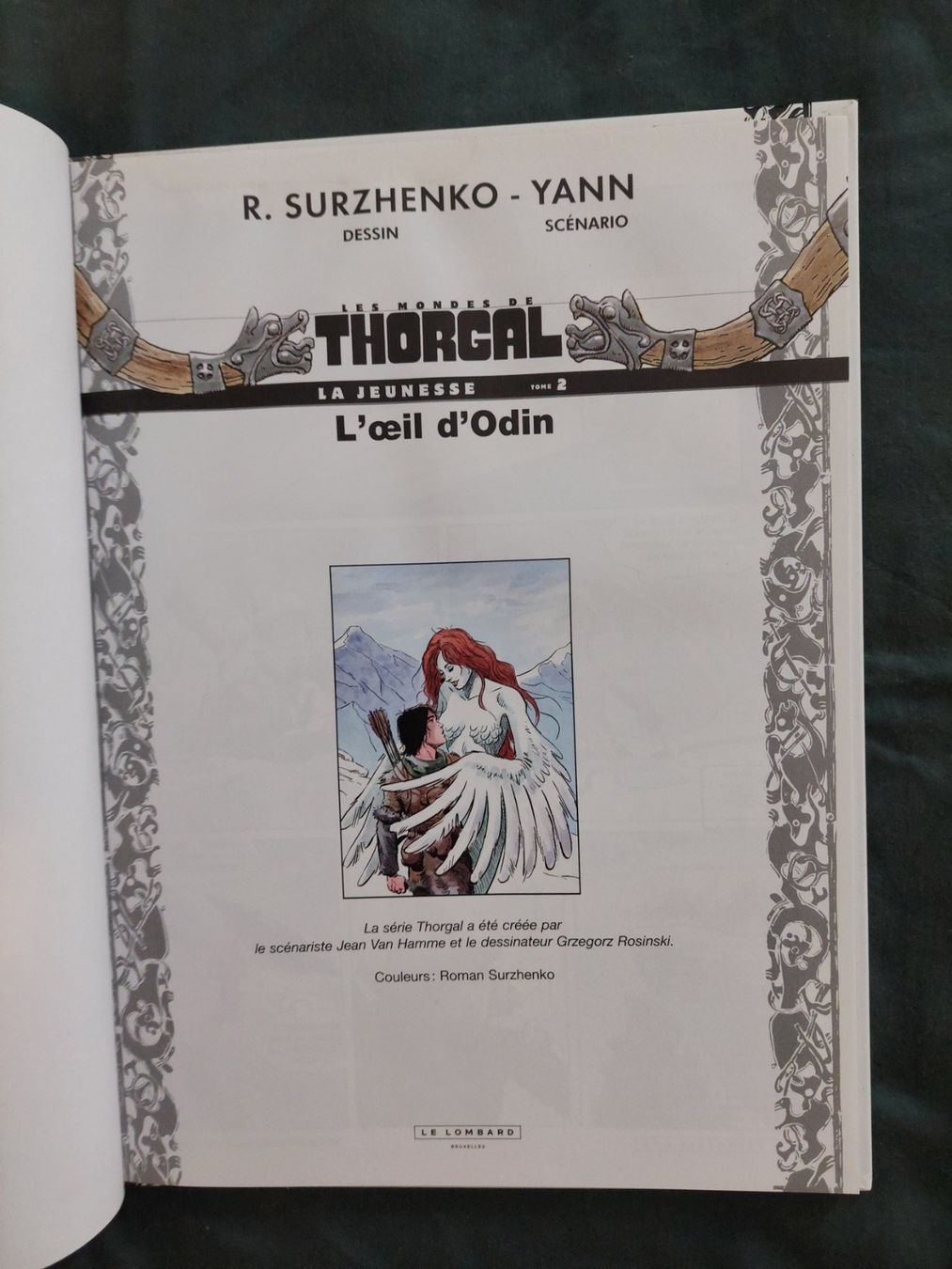 Fumetti: Thorgal la Jeunesse T.2 EO 2014 TBE – Usato da Genève venduto da Blu_BD 3