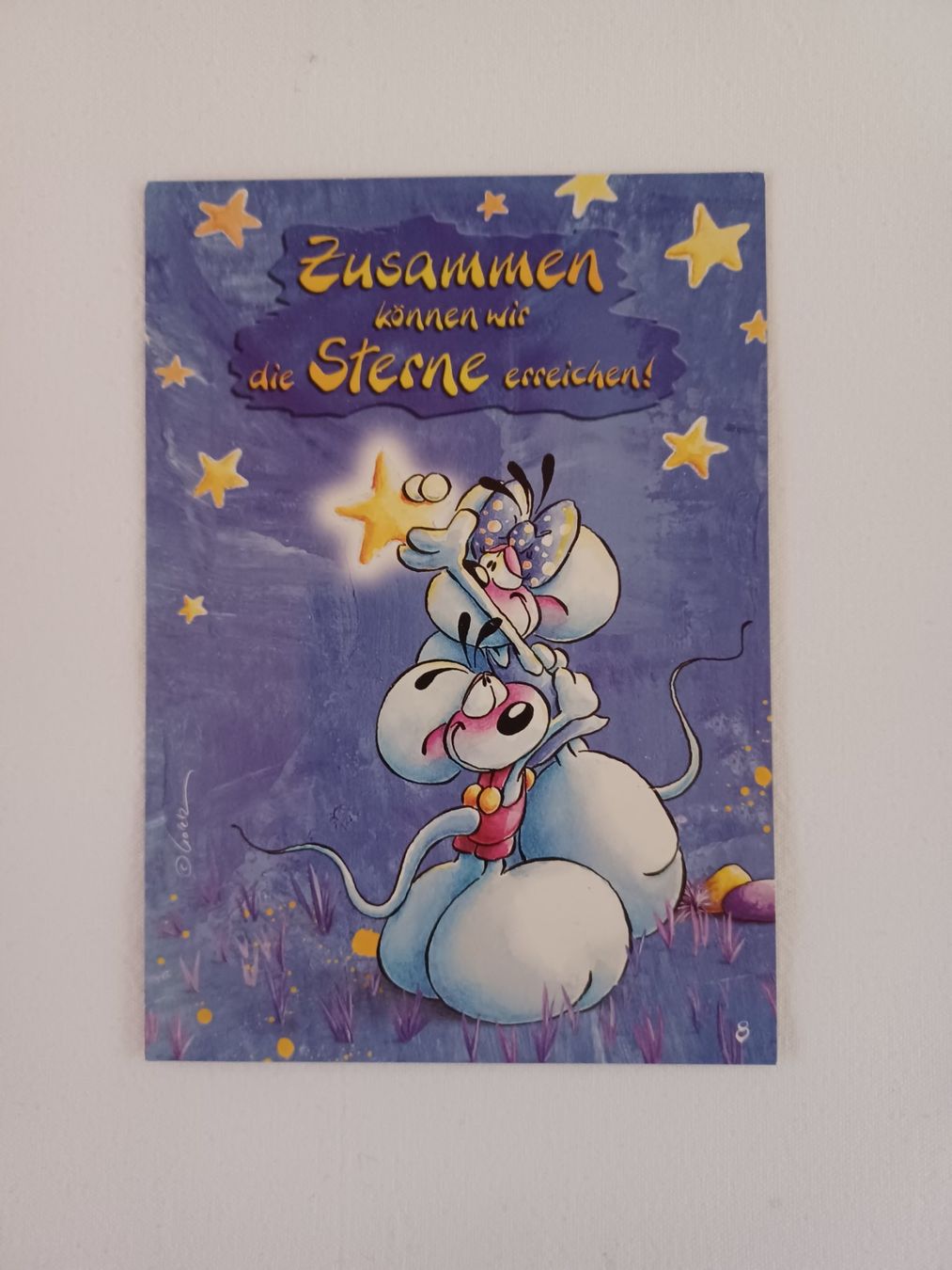 Cartes: Postkarte Diddl, Liebe – Neuf (Voir description) à Wangen SZ par Koenigskind83