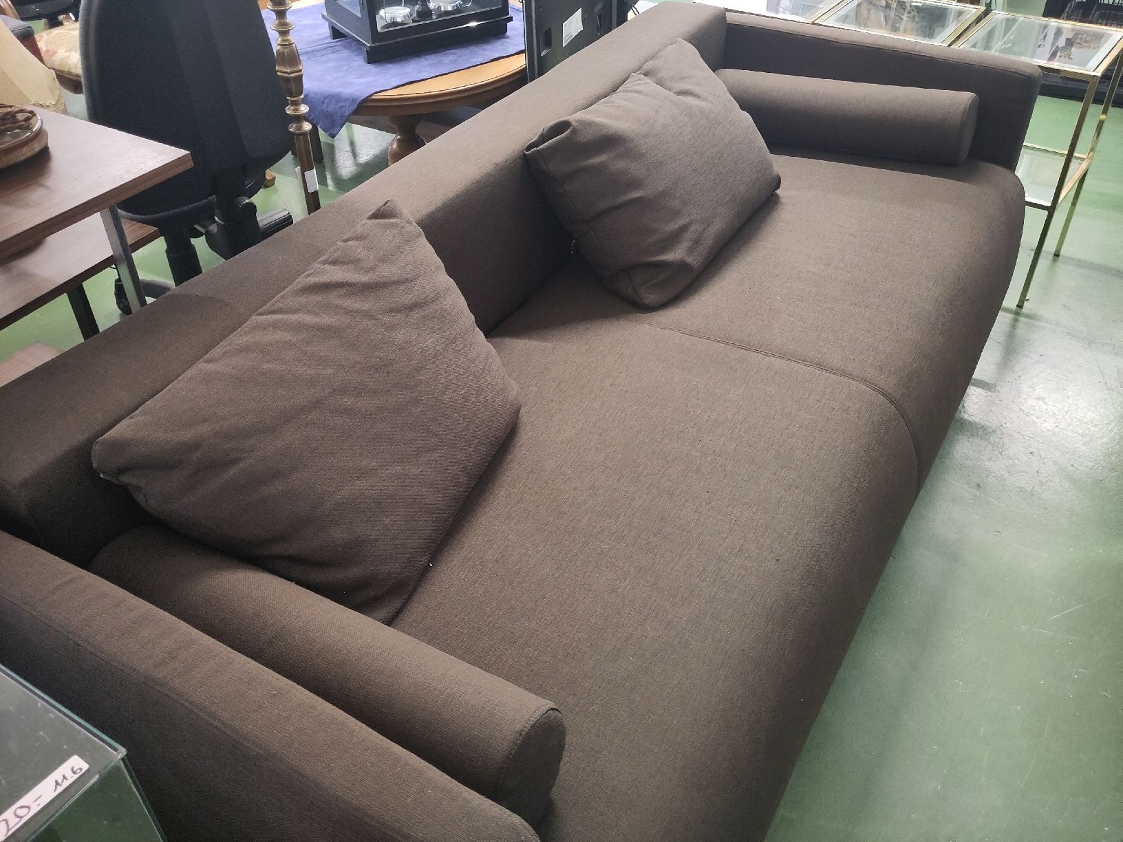 Divani: Bettsofa Stoff in braun  – Usato da Pratteln venduto da Cartonsducoeur_bl 2