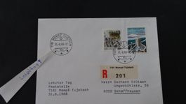 MOMPÉ TUJETSCH/GR R-Brief Leztttag s. selten !!  31.8.88  42
