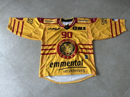Maillot/Trikot SC Langnau Tigers L SCL Tigers mit autogramm