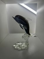 Delfin Skulptur aus Glas