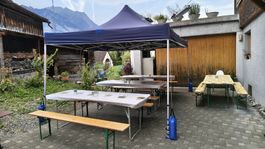 Partyzelt Europrinz 4.5 x 3 Meter