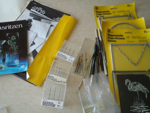 Kits de loisir créatif: Bastelset Glasritzen – D'occasion à Stein AR par dylesi