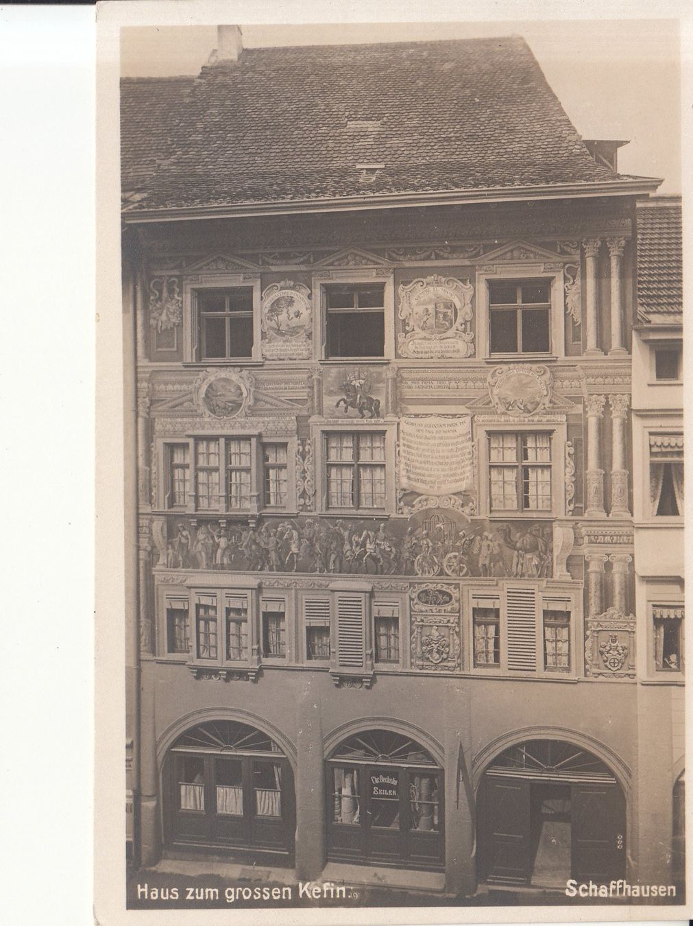 Cartoline postali: Schaffhausen Kefin ca. 1930 – Usato da Bürglen TG venduto da StampGraf