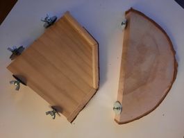 Nager Holz Plattform / Podest / Sitzbrett / Nagerzubehör