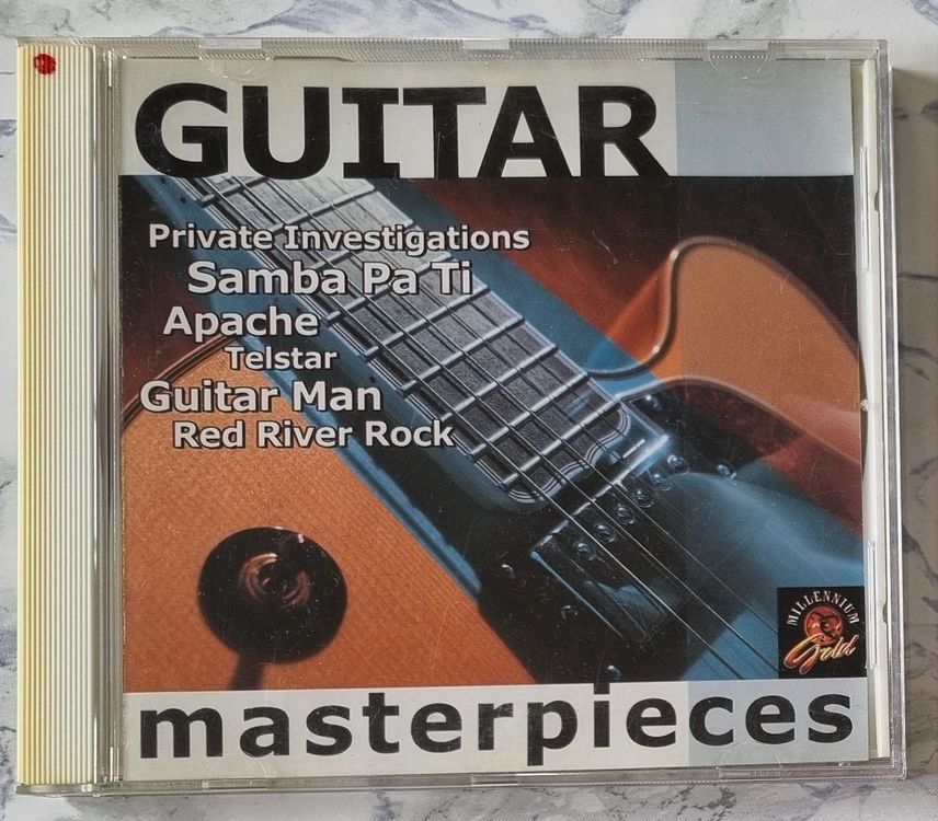 cd GUITAR MASTERPIECES By Gino Marinello Orchestra 2000 VG++