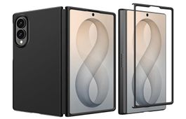 Für Galaxy Z Fold 8 - Hartplastik Case Hülle Cover black
