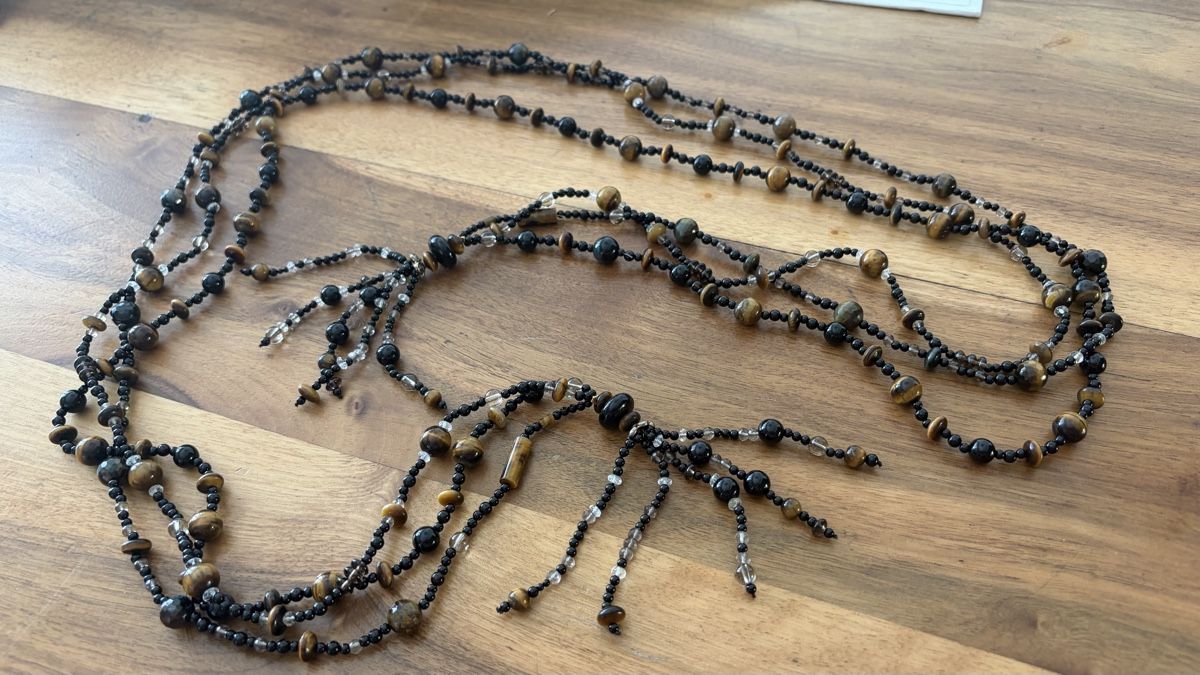 Ketten: Long Tigereye Necklace – Neu (gemäss Beschreibung) aus Horgen von jgo_mxn5 1