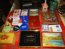 Sammlung von Vintage Blechdosen, Dosen, Konvolut, Top!